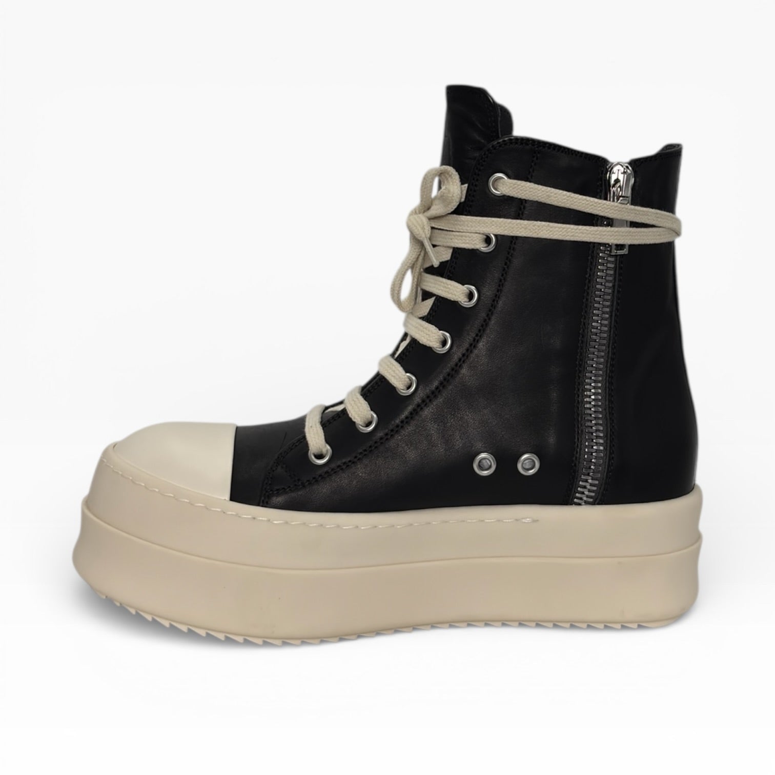 MEGA BUMPER HIGH TOP BLACK/MILK (WOMENS)